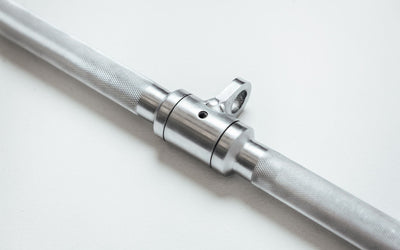 48'' Solid Lat Bar Attachment Close Up from Rep Fitness UK | Shop Best Premium Gym Equipment for Home & Commercial Use Online